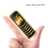 Luxury Unlocked signature 8800 metal body Mobile phone Mini dual sim Card GSM Quad Band MP3 FM Camera Cheap cellphone Free Case