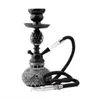 Glas hookah set vattenrör bong 27 cm shisha bar cool stam hookahs vas rökning smok tillbehör bongs brännare