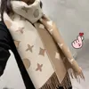 2022 Designer Fashion Scarf For Womens Mens High Quality Luxury Cashmere Silk Wool Pashmina Casual Classic Shawl Unisex Winter Print Wraps