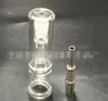Nectar Collectors kit with Titanium Nail 10mm 14mm Nectar Collector Grade 2 Honey Straw Concentrate Honey Dab Straw Mini Glass Bong Oil