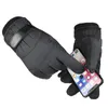 Ski Gloves 1 Pair Outdoor Camping Cycling Winter Warm Thickened Fleece Waterproof For Women Men Climbing Touch Screen