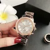 Moda Popular Casual Top Brand Hombres Mujeres Lady Girl reloj Acero Metal banda Relojes de pulsera de cuarzo A41