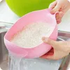 Rice Washing Filter Strainer Basket Colander Sieve Fruit Vegetable Bowl Drainer Cleaning Tools Home Kitchen Kit By Sea DAW97