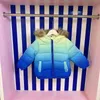 Down Coat Design Childrens Warm Wool Collar Cotton Jacket 2021 Winter Boys And Girls Thickened Outerwear