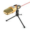 New Condenser Microphone 3.5mm Plug Home Stereo MIC Desktop Tripod for PC YouTube Video Skype Chatting Gaming Podcast Recording