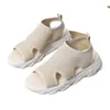 Sandálias Senhoras Verão Nova Moda Senhoras Sandálias 2021 Cor Sólida Moda Versátil e Confortável Sapatos de Plataforma Aberto Aberto Y0721