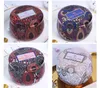 Scented Candle Jar Empty Metal Small Round Tin Box Tinplate DIY Handmade Candles Tea Cookies Candy Chocolate Storage Boxes