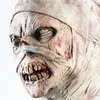 Halloween Horrormaske Mumienmaske Ekelhafte Fäulchen -Gesichtskopfbedeckung Zombie Kostüm Party Haunted House Horror Requisiten erschrecken Menschen y2009873592