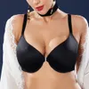 Plus Size Damskie Koronki Biustonosz Lager Bosom Frontowy Zamknięcie Brassiere Brassie Top Sexy Bielizna B C D E F G Cup 210623