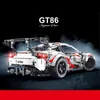 MOC GT86 سباق السيارات الرياضية اللبنات نموذج YC 23002 عالية التقنية سلسلة الأطفال هدايا عيد الميلاد ألعاب عيد للأطفال