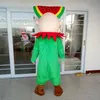 High quality Watermelon Boy Mascot Costumes Halloween Fancy Party Dress Cartoon Character Carnival Xmas Easter Advertising Birthday Party Costume Outfit