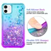 Para Samsung S21 Ultra Case Glitter Quicksand Liquid Cell Capas Celulares Sparkle Shiny Bling Diamante Capa protetora compatível com Galaxy Note 20 Plus