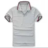 Polo -shirts voor mannen 2023 Nieuwe hoogwaardige lente luxe luxe korte mouwontwerper High Street Borduurwerk Drukken Kleding Mens Polo shirt