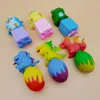Confezione regalo cartone animato flip simpatico giocattolo pizzico uovo di dinosauro da compagnia vent05409893