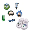 Wholesale Cute Cartoon Croc shoe Charms Fit for Clog Shoes and Wristband Bracelet Decoration Party Gifts