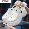 Women's Shoes Sandals 2022 Platform Sandals Beach Slippers Slip Fashion