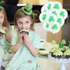 Parti Dekorasyon 10/15 adet Şanslı Yonca Yeşil Şapka Baskılı Lateks Balon Konfeti Balonlar St Patrick's Günü Için İrlanda Festivali Dekor Glob