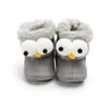 Baby Autumn Winter Boots Baby Girl Boys Winter Warm Shoes Solid Fashion Toddler First Walkers Kid Shoes 0-18m G1023