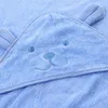 Cotton Hooded for Kids Towel Infant Bebe Newborn Children's Blanket Baby Bath Poncho Spa Bathrobe Y200429