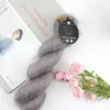 1PC 1*50g hank Silkl Mohair Yarn Crochet Skin-Friendly Baby Wool Thread For Knitting Sweater Shawl Y211129