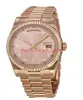 Luxe horloges Mechanische 41mm 218206 218239 218235 Zwart Diamond Dial Silver Gold Rvs Bracelet Heren Horloges