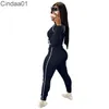 Mulheres Tracksuits Dois Pedaço Calças Designer Sweatsuit Outfits Plissado Drawstring Manga Longa Pullover Calças Terno Elastic Plus Size Roupas