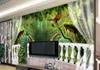 Papel de pared personnalisé 3d mur de fond européen salon chambre décor à la maison HD photos stéréoscopique papier peint mural