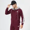 Drucken Herren Trainingsanzüge Set Mode Schweißanzüge Frühling Herbst Männer Jacke Jogginghose 2 Stück Jogger Set Männliche Kleidung 201128