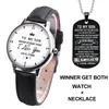 To My Son Daughter Never Forget Love Dad Mom Engraved Watch Kids Children Anniversary Birthday father039s mother039s day gif5228783