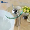 eviers de salle de bain en verre