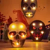 Lâmpada de Halloween Abóbora de Plástico Bat Fantasma Night Light Fontes Lâmpada de Halloween para Home Bar Decoração de Jantar W-00860