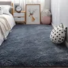 Custom Nordic Ins Bedroom White Plush Bedside Rug Living Room Thick Mats Suitable For Home Decoration Boy Crawling Carpet 220301