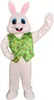 Halloween Pasen Rabbit Mascotte Kostuum Hoge Kwaliteit Cartoon Buuny Themakarakter Kerst Carnaval Volwassenen Verjaardagsfeestje Fancy Outfit