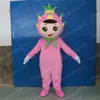 Halloween Costume Pitaya Costume de mascotte Pitaya Haute Qualité Dessin animé Anime Thème de thème Carnaval Unisexe Adultes Thine Christmas Anniversaire Nom de Noël