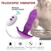 Enorme vibradores vibradores ânus butt plug masculino massageador de próstata brinquedos adultos anal remoto telescópico sexo para homem 2110156210042