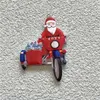 FedEx 2021 DIY ozdoby świąteczne Ozdoby zapisywalne Santa Claus Wisiorek Home Party Prezenty dla Family Friends A12