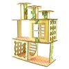 Small Animal Supplies T21D Wooden Villa Hamster House Nesting Habitat Animals Natural Wood Play Hut