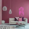 Baksida av mänsklig skylt bar disco office hemvägg dekoration neon ljus med konstnärlig atmosfär 12 v super ljus