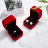 Ring Boxes Earring Pendant Jewelry Holder Storage Case Gift Packing Box for Wedding Engagement Display Cases