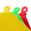 Birçok Renk Yaratıcı Silikon Temizleme Fırçaları Çok Fonksiyonlu Mutfak Temizleyici Araçları Temizleyicilerin Tava Fırçası