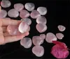 Natürlicher Rosenquarz in Herzform, rosa Kristall, geschnitzte Palme, Liebesheilstein, Geschenk für Liebhaber