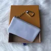 키 파우치 디자이너 패션 여성 남성 키 링 신용 카드 홀더 동전 지갑 가방 가죽 핸드백