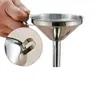 Functional Stainless Steel Kitchen Tools Oil Honey Funnel with Detachable Strainer Filter for Liquid Water Tool