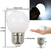 10pcs Colour LED Bulb E27 220V G45 7 Color RGB Lampada 3W LEDS Lamp SMD3528 Decor Holiday Christmas Lamparas Light Bulbs Fashlight