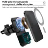 15W Magnetische Mount Stand voor iPhone 12 Pro Max Magsafing Auto Telefoon Houder Qi Snel Laden Draadloze oplader