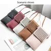 Mini Carving Women Crossbody Shoulder Bag PU Leather Wallet Cell Phone Case Belt Pouch Portable Universal Fashion Crossbody Phone Bag
