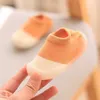 First Walkers Baby Socks Shoes Color Matching Bebes Cute Kids Boys For Girls Doll Soft Soled Child Floor Infant Toddler Shoe9911338