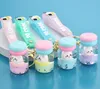 Macaron flutuante Macaron Quicksand Keychain Surfing Gato Frifting Garrafa Pingente Carro Bolsa Chaveiro Bag Anel para Menina E Mulheres Presente Acessórios Jóias