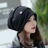 Beanie/Totenkopfkappen Herbst Winter Frauen Motorhaube Hut Verdickung Warme Chemo Cap Peaked Bucket Beanie Panama Für Scot22