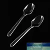 100 PCS Mini Transparent Plastic Spoons Disposable Flatware Spoons Kitchen Tool For Jelly Ice Cream Dessert Appetizer